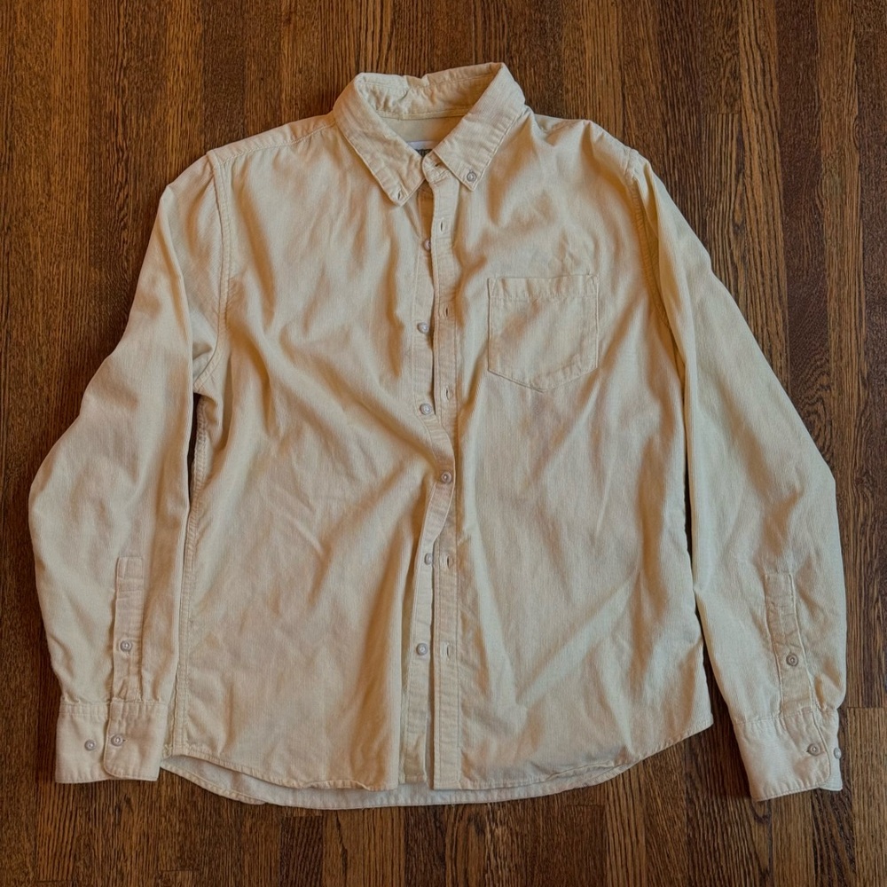 Wellen corduroy button up